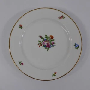 Plato de pastel de porcelana Nymphenburg motivo floral 9 - Imagen 1 de 5