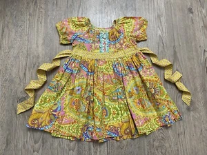 Matilda Jane Platinum Unnamed Art Fair Peasant Dress Size 8 Extremely HTF  - Picture 1 of 6