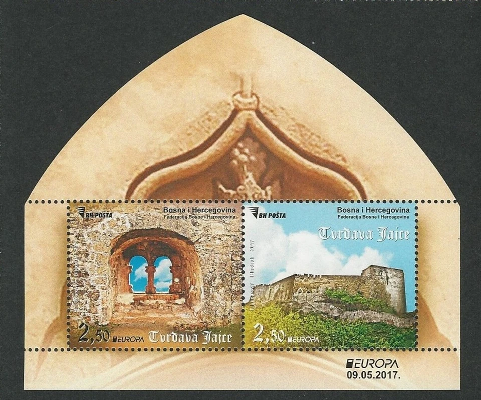 Bosnia & Herzegovina 2017 ☀ Europa CEPT - Castles - Jajce Fortress ☀ MNH** - Image 1 of 1