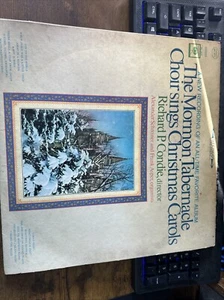 The Mormon Tabernacle Choir sing Christmas Carols Columbia Vinyl LP  "AS IS" - Afbeelding 1 van 4