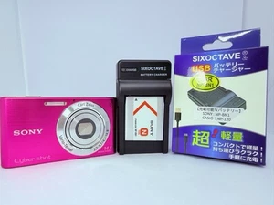 Sony Cyber-shot DSC-W320 pink Digitalkamera Carl Zeiss - nur japanisches Menü - Bild 1 von 10