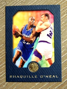 SHAQUILLE O'NEAL 1996-97 SKYBOX E-XL BLUE PARRALLEL BORDER CARD #60 MAGIC - Bild 1 von 1