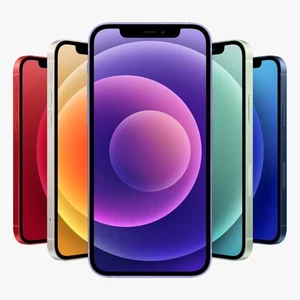 Apple iPhone 12 & 12 Mini 64GB & 128GB Unlocked 5G iOS All Colors - A+ Graded - Picture 1 of 100