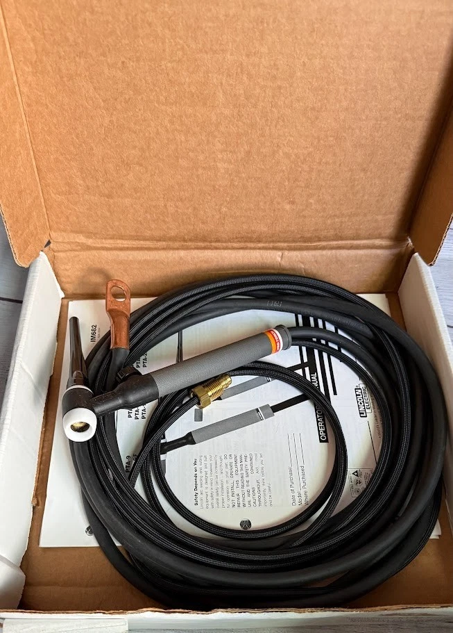 Lincoln Electric K1782-7 PTA-17V Pro-Torch TIG Torch 12.5ft 2pc - Image 1 of 3