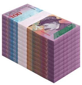 Venezuela 100 Bolívares Soberano, 2018, P-106a.1, UNC X 1000 PIEZAS Ladrillo - Imagen 1 de 3