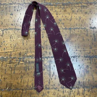 Corbata Giorgio Armani Borgoña 100% Seda Cuello Corbata De Colección ¡Nueva con Etiquetas Caja de Regalo! Foto 1 de 4