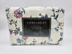 Laura Ashley Home "Chinese Silk" Floral Fitted Western King Bedsheet NEW SEALED - Picture 1 of 2