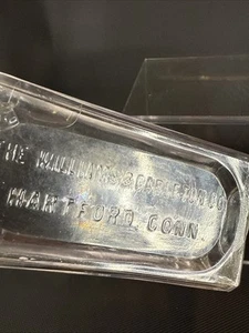 The Williams & Carlton Co Hartford Connecticut Embossed Bottle - Picture 1 of 7