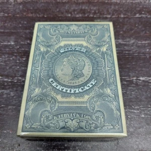 Jackson Playing Cards Silver Certificate Edition 0598/6000 Limited Edition Deck - Bild 1 von 6