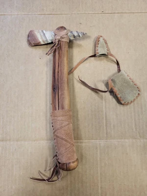 美洲土著印第安人 12 英寸战斧斧 — 第 1/4 张图片