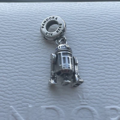 Never worn Authentic PANDORA Star Wars R2-D2 Dangle Charm 799248C01 RETIRED - Image 1 of 2