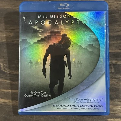Apocalypto (Blu-ray Disc, 2007) Touchstone OOP Mel Gibson Scratch Free Like New Foto 1 de 4