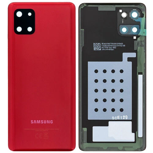 Genuine Samsung Note 10 Lite Battery Cover In Aura Red - Part no: GH82-21972C - Image 1 of 1