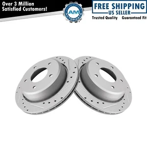 Rear Brake Rotors Set For 1994-1996 Chevrolet Caprice Impala - Picture 1 of 5