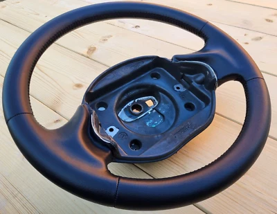 Iveco Daily VAN III 3 1999-2006 NUEVO Volante Cuero Negro NUEVO Foto 1 de 4