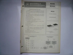 MOTOROLA Vintage MC6800 und MC6800C Mikroprozessoreinheit MPU - Bild 1 von 5