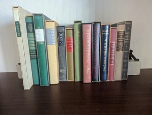 Vintage Lot Of 13 The Heritage Press HC Books CHekov Twain OMOO Virgil Hawthorne - Picture 1 of 15