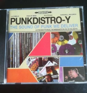 Punk distro-y Compilation Cd new ent disfear poison idea crude - Picture 1 of 3