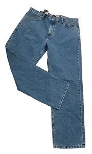 Harley Davidson 40 x 32 Classic Traditional Fit Blue Jeans NWT Biker - Picture 1 of 5