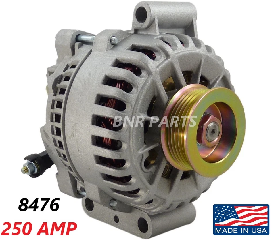 Alternador 250 Amp 8476 Ford F Super Duty 6.0L Alto Rendimiento HD NUEVO  Foto 1 de 1