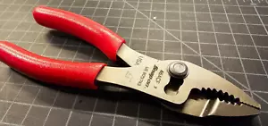 Snap-On Tools 46ACF 6" Talon Grip Combination Slip Joint Pliers Red USA NEW - Picture 1 of 3