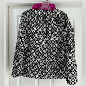 Columbia Youth Girls Bugaboo Interchange Winter Ski JacketBlack Print Size L - Picture 1 of 13