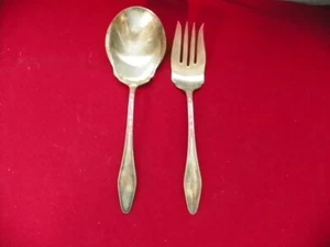STRATFORD SILBER ""SPEZIAL"" SERVIERTOPF & GABEL SILBERPLATTE ""A MONO BOX 60 - Bild 1 von 2
