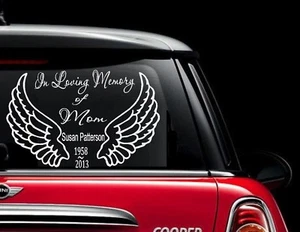 Calcomanía automática In Loving Memory Of... (personalizada) - Imagen 1 de 3