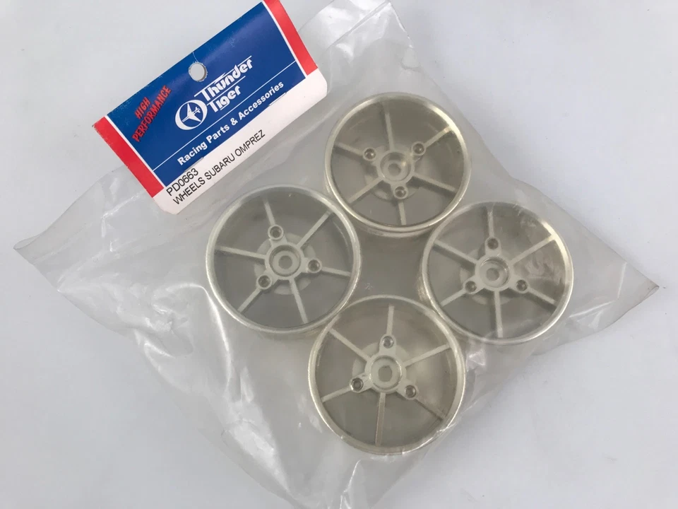 Thunder Tiger PD0663 Wheels Subaru Omprez (4pcs) Modell - Bild 1 von 2