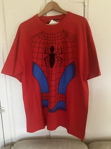 MARVEL MAD ENGINE Spider-man Men's Red w/ Spider Logo SS T-Shirt Size XL - Picture 1 of 5