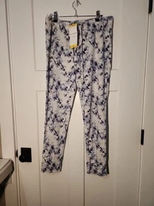 Lucky Brand Women's Small Blue White Lounge Pants Pajama Bottoms NWT - Picture 1 of 4
