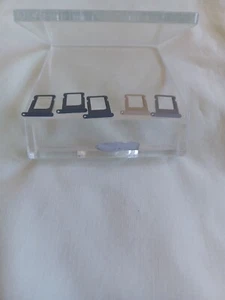 GENUINE APPLE IPHONE 5 5S ,AssortedBLACK,silver or GOLD SIM Trays - Picture 1 of 4