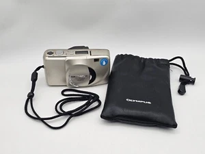 Vintage Olympus Infinity Stylus ZOOM 140 Film Camera 35mm With Bag - Tested - Picture 1 of 13