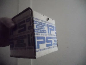 Neu NOS WC Anschlusskasten Ventil IPS Corp TCB-1D 3/8 1/2 - Bild 1 von 4