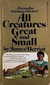 All Creatures Great and Small by James Herriot / 1977 Bantam Paperback - Picture 1 of 1