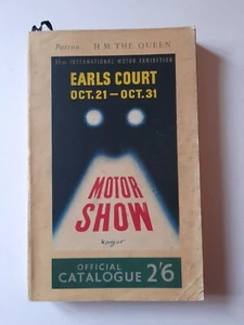 Earls court Motor show catalogue 1953 Motor show book . - Picture 1 of 7