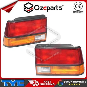 Set Pair LH+RH Tail Light Lamp For Toyota Corolla AE80 / AE82 SEDAN 1986~1989 - Picture 1 of 5