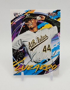 ⚾⚾JESUS LUZARDO ROOKIE RC 2020 Topps Fire Oakland A's Athletics Baseball Card⚾⚾
