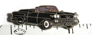 1958 Impala Pin Badge Chevrolet Black Convertible Lapel Pin Hat Tack - Picture 1 of 2