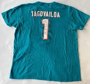 NFL Miami Dolphins Football Tagovailoa T-Shirt size Xl. - Picture 1 of 7