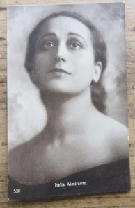 Antike Postkarte - Italien Admiral - Schauspielerin - Postkarte - Bild 1 von 2
