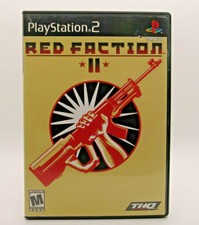Red Faction II 2 - PS2 (Sony PlayStation 2, 2002) CIB Black Label