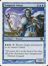 1X Temporal Adept Eighth Edition NM/EX MTG CARD