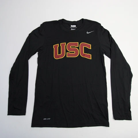 USC Trojans Nike Nike Tee Long Sleeve Shirt Men's Black Used Cover