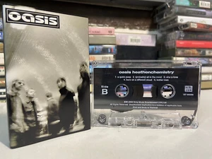 Oasis Heathenchemistry cassette tape Sony music 2002 Thailand press Tested - Foto 1 di 3