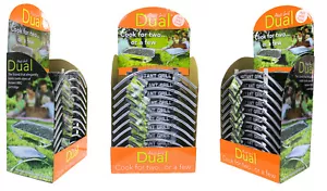 Instant disposable bbq Asado display case of 12 Dual portable camping BBQ Stand - Picture 1 of 4