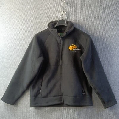 WearGuard Fleece Lined Jacket Men L Black Full Zip 3 Seas Harley Davidson Dealer - Image 1 of 4