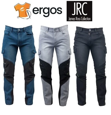 JRC Jeans AUSTIN TECH MAN Pantalone Multitasche in Cotone Tessuto Antiabrasione