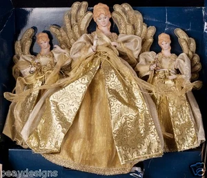 Santas Best Christmas Eve Singing Choir of Angels Stereo Display SIEHE VIDEO Rare - Bild 1 von 2