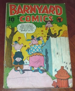 BARNYARD COMICS #10 (1947) VG- (3.5) cond. FUNNY ANIMAL - Picture 1 of 5